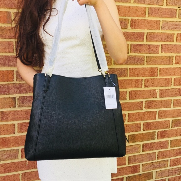 NWT Kate Spade triple compartment shoulder bag - Picture 8 of 13